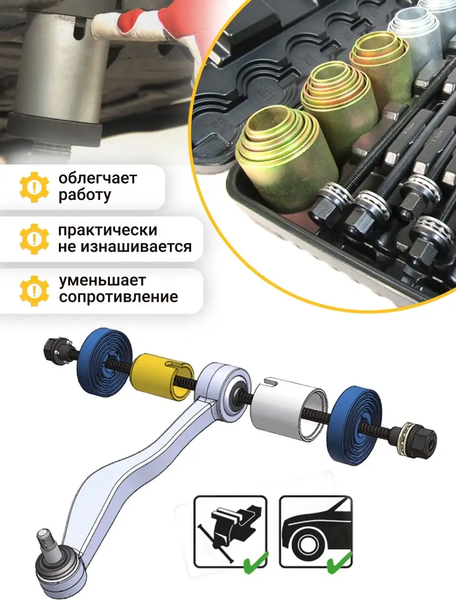 Изображение товара Набор автоинструмента RockForce RF-933T1 (15263)