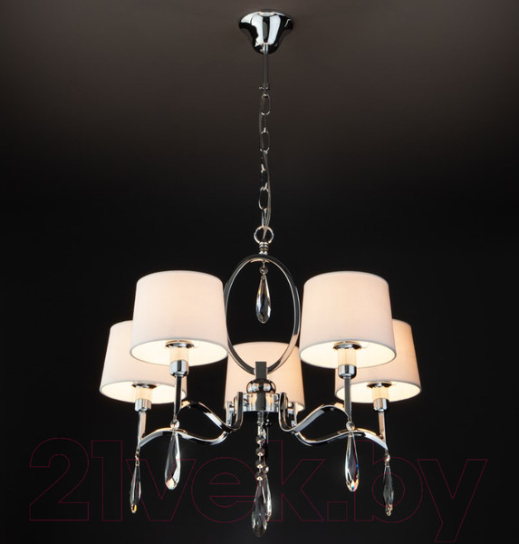 Изображение товара Люстра Евросвет Madera 10093/5 (хром/прозрачный хрусталь)