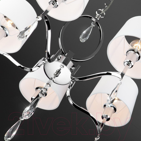 Изображение товара Люстра Евросвет Madera 10093/5 (хром/прозрачный хрусталь)