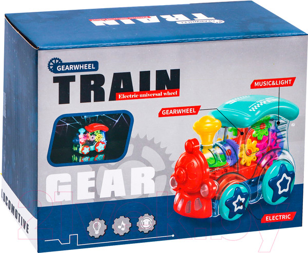 Изображение товара Локомотив игрушечный Sima-Land Шестеренки / 7603252