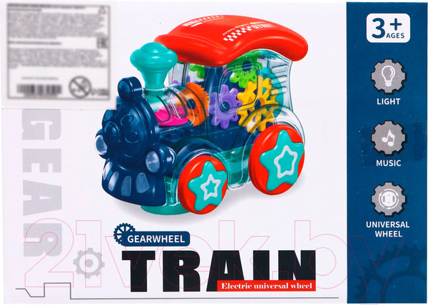 Изображение товара Локомотив игрушечный Sima-Land Шестеренки / 7603252