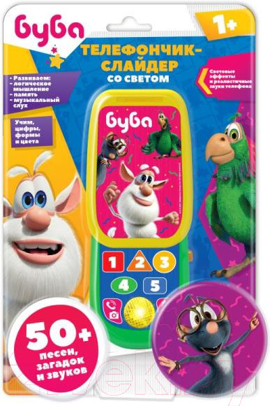 Изображение товара Развивающая игрушка Умка Телефончик-слайдер Буба / HT1102-R2