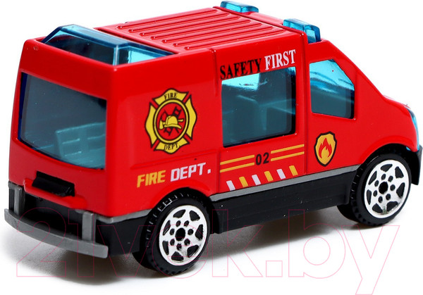 Изображение товара Набор игрушечных автомобилей Автоград Пожарная служба / 7779118