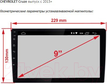 Изображение товара Переходная рамка Incar RCV-FC234