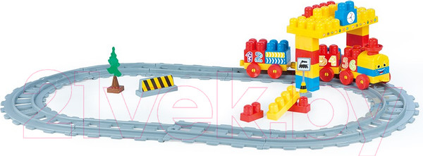 Изображение товара Конструктор Dolu Train Blocks / 5081 (58эл)