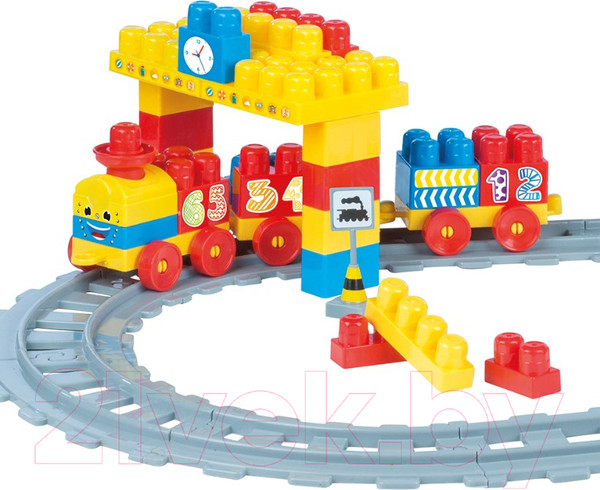 Изображение товара Конструктор Dolu Train Blocks / 5081 (58эл)