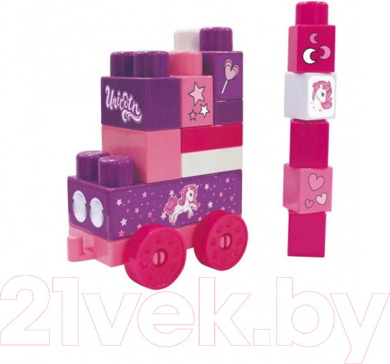Изображение товара Конструктор Dolu Unicorn Mega Blocks / 2550 (20эл)