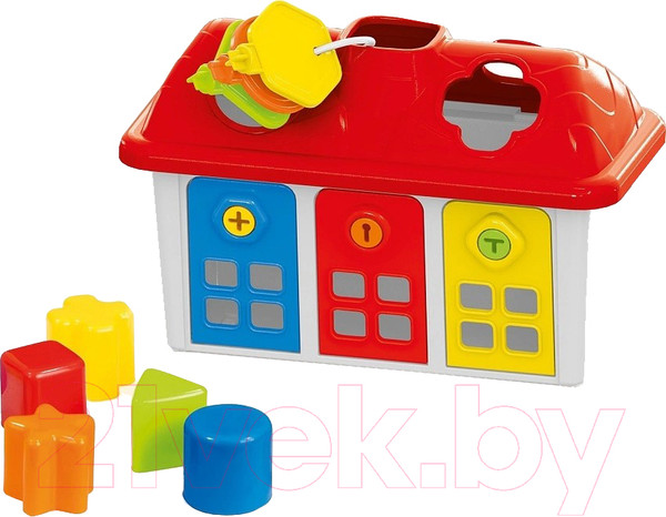 Изображение товара Сортер Dolu Логика-сортер Домик / 5097