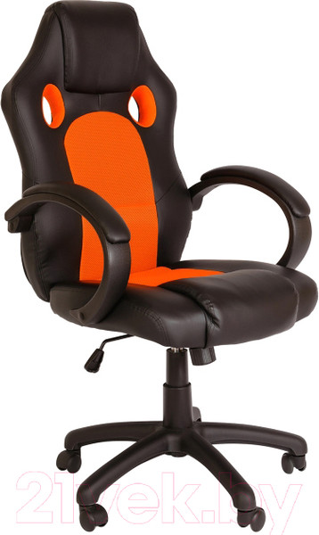 Изображение товара Кресло офисное Меб-ФФ MF-2008H (черный/оранжевый)