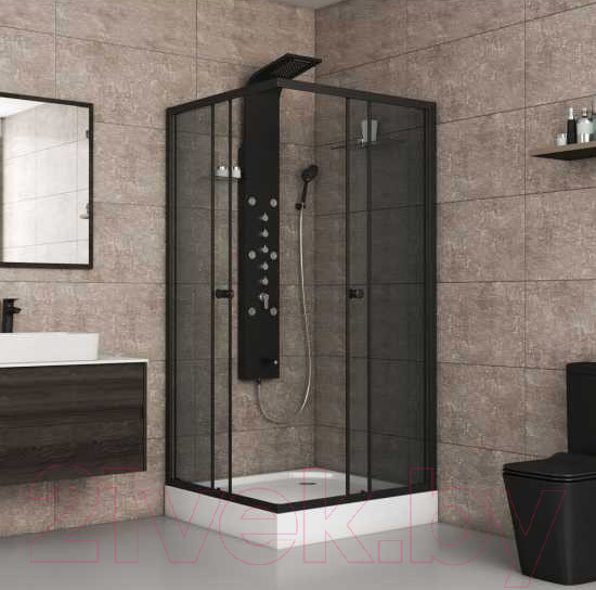 Изображение товара Душевой уголок Niagara NG-010-14QT 100x100x195 (тонированное стекло)