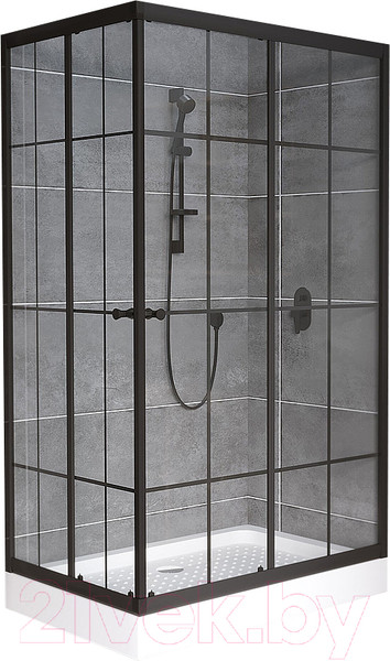 Изображение товара Душевой уголок Niagara NG-0118-14 100x80 (прозрачное стекло)