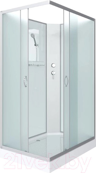 Изображение товара Душевая кабина Niagara NG-43285-14QBK 120x80x200 (матовое стекло)