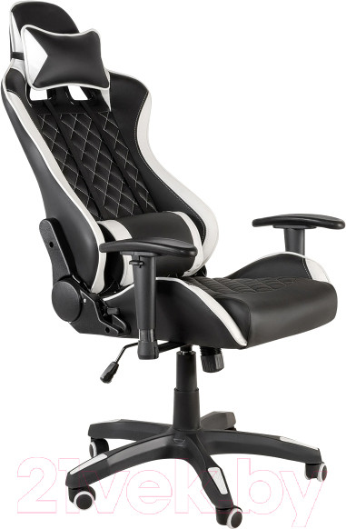 Изображение товара Кресло геймерское Меб-ФФ MFG-6023 (черный/белый)