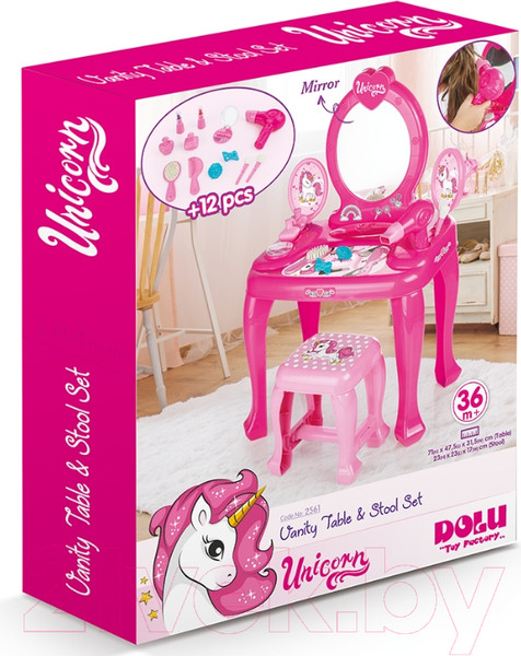 Изображение товара Туалетный столик игрушечный Dolu Unicorn / 2561