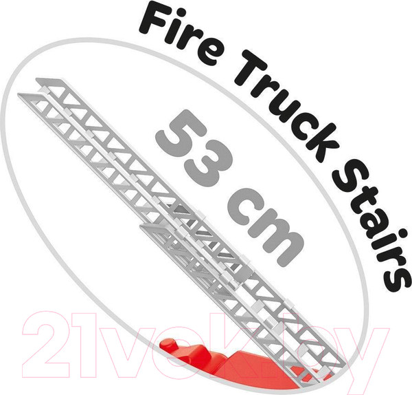 Изображение товара Автомобиль игрушечный Dolu Пожарная машина с водяной помпой / 7022