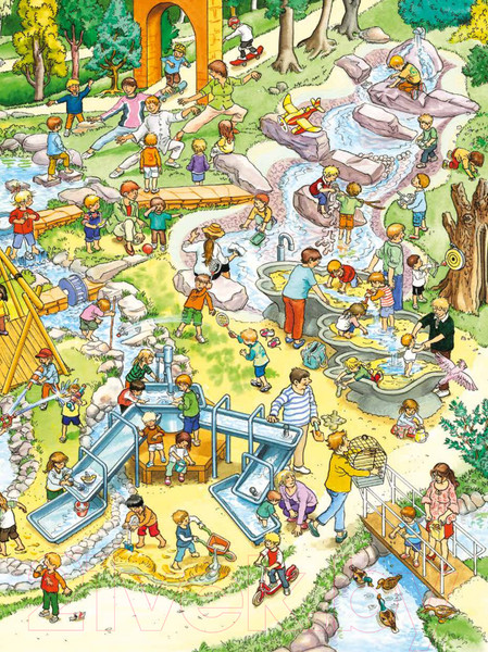 Изображение товара Развивающая книга Альпина Виммельбух. Конни и Якоб играют в прятки