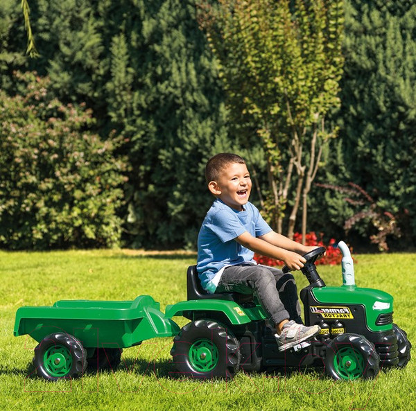 Изображение товара Каталка детская Dolu С прицепом / 8053 (зеленый)