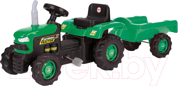 Изображение товара Каталка детская Dolu С прицепом / 8053 (зеленый)