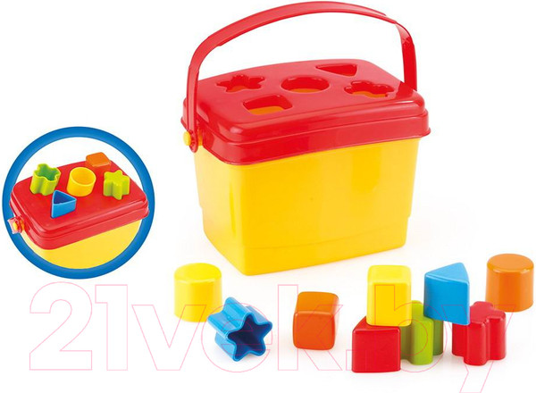 Изображение товара Сортер Dolu Логика-сортер Ведерко / 5098