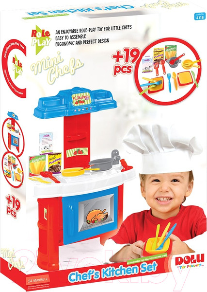 Изображение товара Детская кухня Dolu 4118 (19 предметов)
