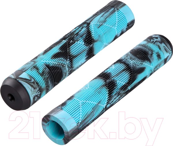 Изображение товара Грипсы для велосипеда FORCE BMX145 / 382082-F (черный/синий)