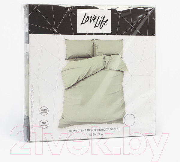 Изображение товара Комплект постельного белья Love Life Green Tea / 9444918