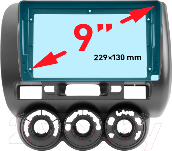 Изображение товара Переходная рамка Incar RHO-FC295