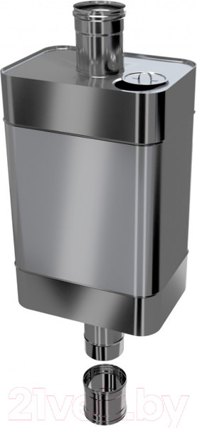 Изображение товара Бак на трубе Ferrum Эльтон прямоугольный Ф115 (AISI 201/1.0) / f0716