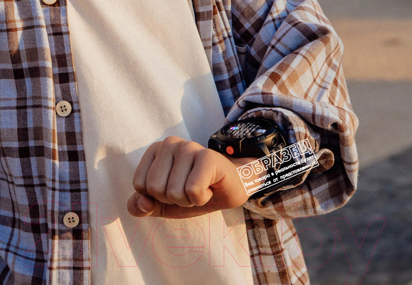 Изображение товара Умные часы детские Elari Kidphone 4G Wink (сиреневый)