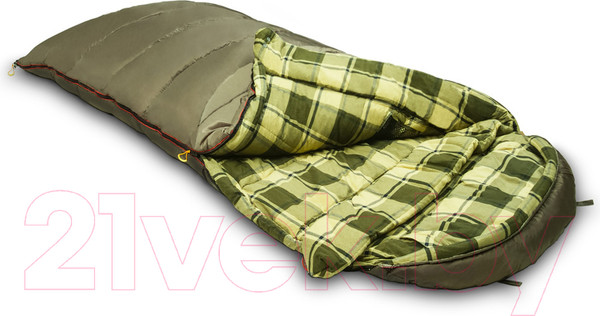 Изображение товара Спальный мешок Alexika Tundra Plus L левый / 9277.01072 (оливковый)