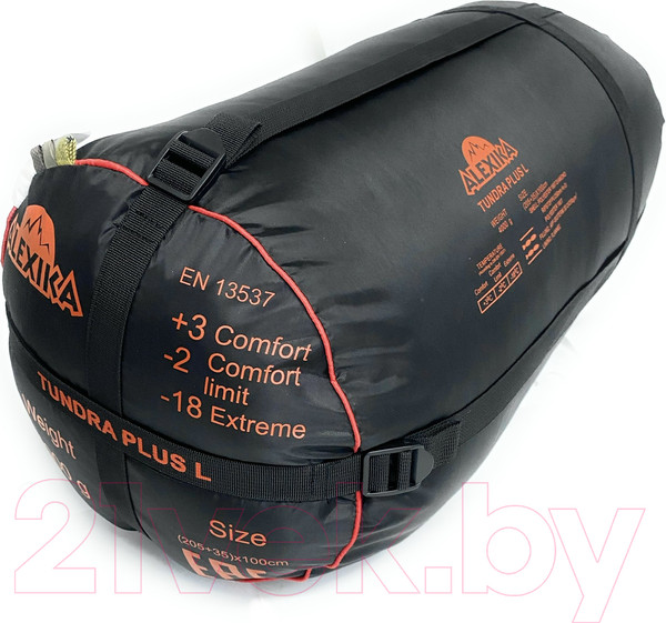 Изображение товара Спальный мешок Alexika Tundra Plus L левый / 9277.01072 (оливковый)