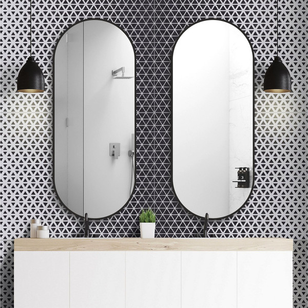 Изображение товара Зеркало Алмаз-Люкс Д-048 (100x40см)