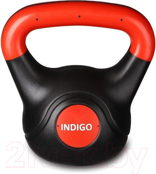 Изображение товара Гиря Indigo Sport IN125 (2кг, черный/красный)