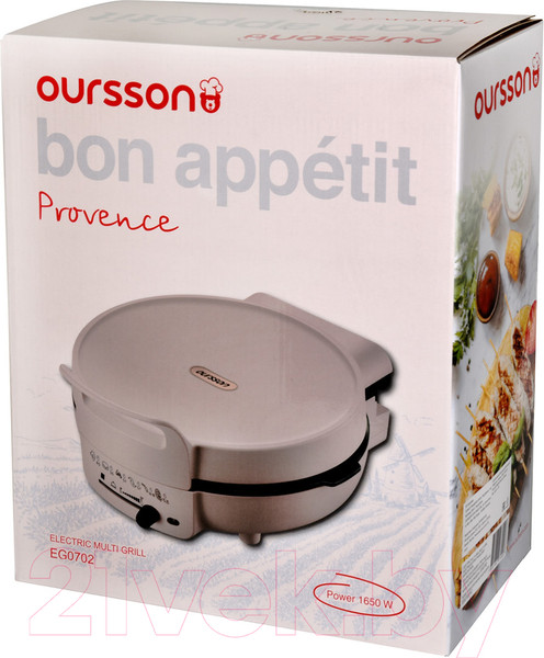 Изображение товара Электрогриль Oursson EG0702/PC