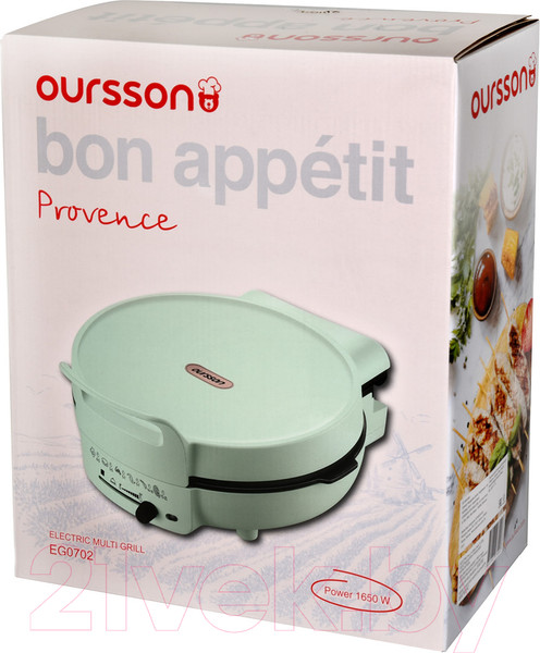 Изображение товара Электрогриль Oursson EG0702/PM