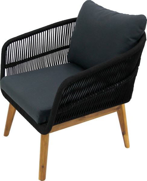 Изображение товара Комплект садовой мебели Garden Story Камелия / GS002 (черный/серый)