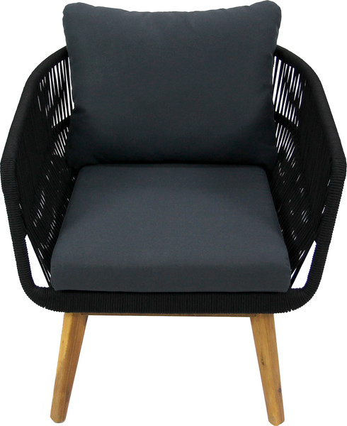 Изображение товара Комплект садовой мебели Garden Story Камелия / GS002 (черный/серый)