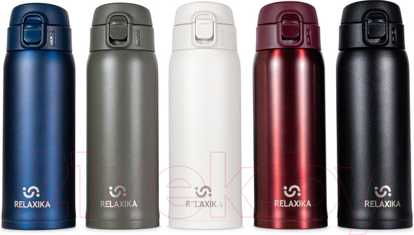 Изображение товара Термокружка Relaxika 701 (480мл, хаки)
