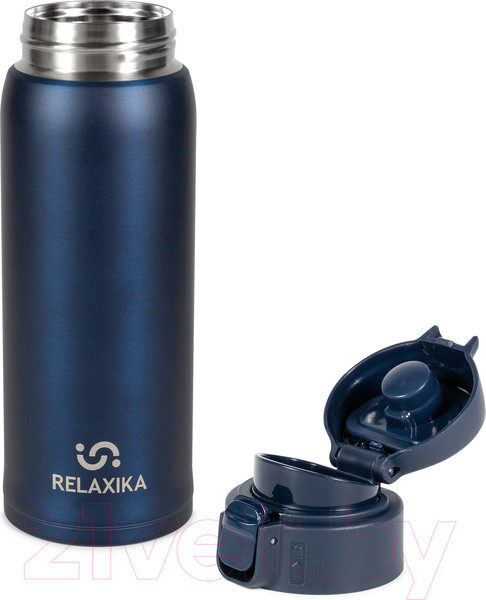 Изображение товара Термокружка Relaxika 701 (480мл, синий)