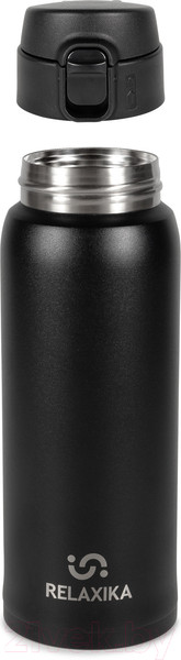 Изображение товара Термокружка Relaxika 701 (480мл, черный)