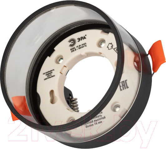 Изображение товара Точечный светильник ЭРА KL82 BK / Б0058400 (черный)