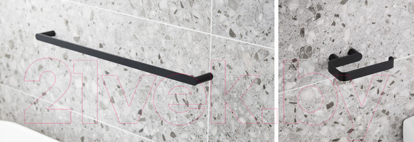 Изображение товара Держатель для полотенца Armatura 864-026-81 (черный)