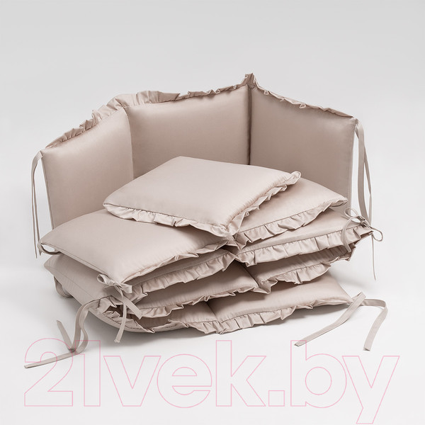 Изображение товара Бортик в кроватку Perina Lovely Dream / ЛД1/4-04.12 (песочный)