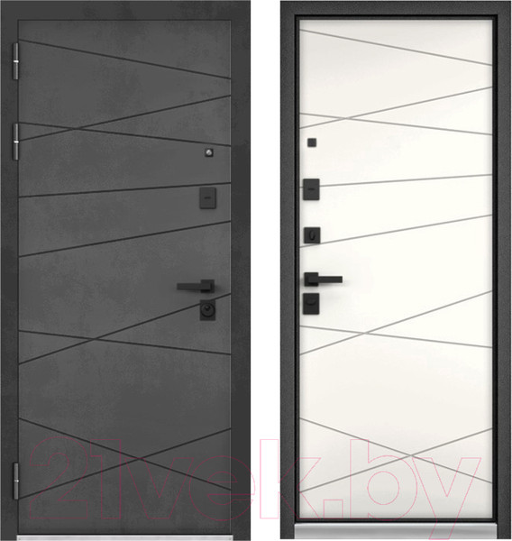 Изображение товара Входная дверь Mastino Trust Mass PP-6 (96x205, левая)