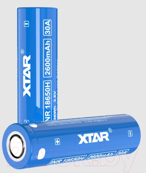 Изображение товара Аккумулятор XTAR Li-ion INR18650H 20A