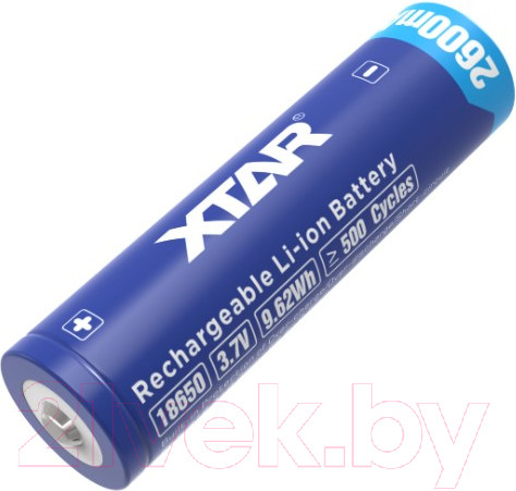 Изображение товара Аккумулятор XTAR Li-ion NCR18650-26F-PCB 4.5A (с защитой)