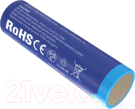 Изображение товара Аккумулятор XTAR Li-ion NCR18650-26F-PCB 4.5A (с защитой)