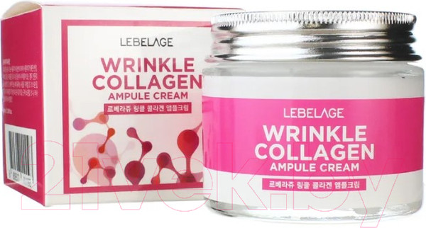 Изображение товара Крем для лица Lebelage Ampule Cream Wrinkle Collagen (70мл)