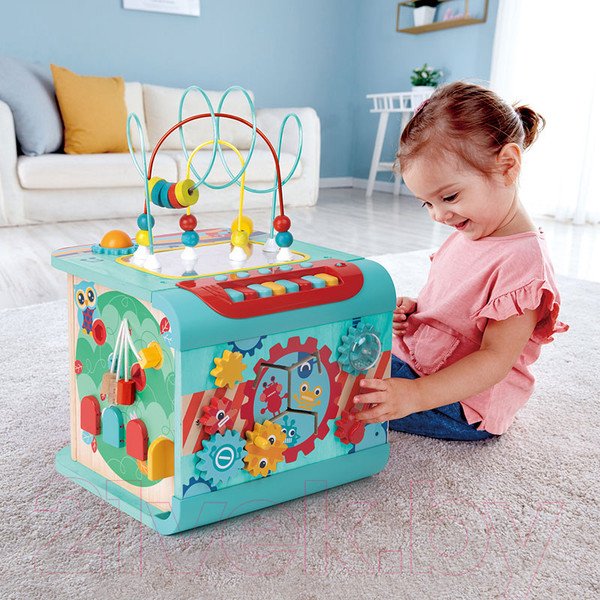 Изображение товара Бизиборд Hape Изучай и исследуй / E1073_HP