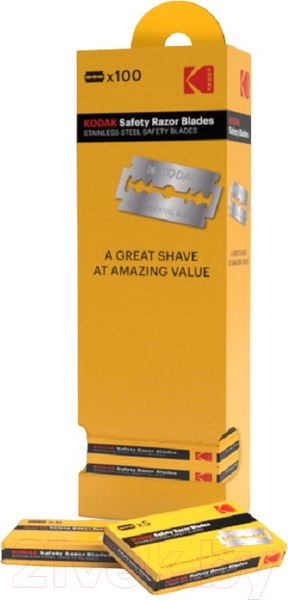Изображение товара Набор лезвий для бритвы Kodak Double Edge Blade / Б0056109